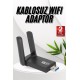 Wifi Adaptörü Bt5.0 Wifi 2'si Bir Arada Çift Bantlı Çift Anten