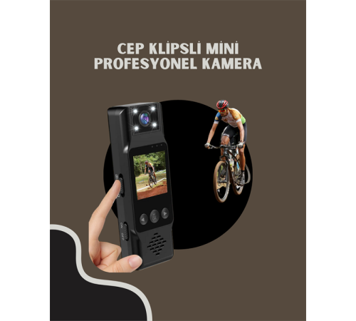 WiFi Özellikli Taşınabilir Kamera – 1.3” TFT Ekran, 3MP Fotoğraf, 128GB Kart Desteği