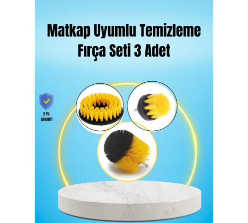 Yağ, Kir ve Pas Temizliği İçin Güçlü Naylon Kıllı Temizlik Fırçası