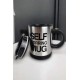 Yazılı Mug Kupa Karıştırıcı Özelliği Ve Paslanmaz Çelik