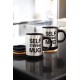 Yazılı Mug Kupa Karıştırıcı Özelliği Ve Paslanmaz Çelik