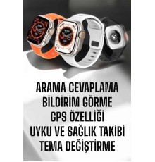 Yeni Nesil Akıllı Saat Adımsayar, GPS, Nabız Ölçer, Uyku ve Sağlık Takibi