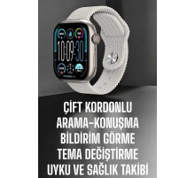 Yeni Nesil Akıllı Saat Arama Cevaplama GPS Takibi Adımsayar NFC Özelliği