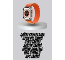 Yeni Nesil Akıllı Saat Uyku ve Sağlık Takibi Titeşimli Sesli Arama Mesaj ve Bildirim Görme