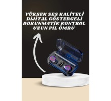 Yeni Nesil Akıllı Saat ve Bluetooth Kulaklık Kampanyası Dijital Göstergeli Powerbankli