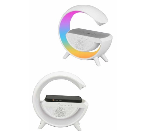 Yeni Nesil Bluetooth Hoparlör Speaker 5.0 Taşınabilir G Şeklinde Powerbankli