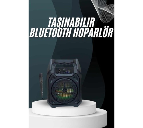 Yeni Nesil Bluetooth Hoparlör USB TF Kart Girişli Çoklu Bağlantı