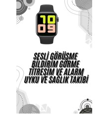 Yeni Nesil En Çok Tercih Edilen Akıllı Saat Müzik Dinleme Tema Değiştirme Çağrı Cevaplama