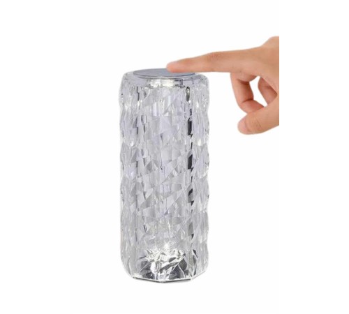 Yeni Nesil Modern Kristal Masa ve Gece Lambası Dokunmatik Renk Değiştirebilen