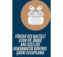 Yeni Nesil Pro Bluetooth Kulaklık Android ve İOS Uyumlu Dokunmatik Kontrol