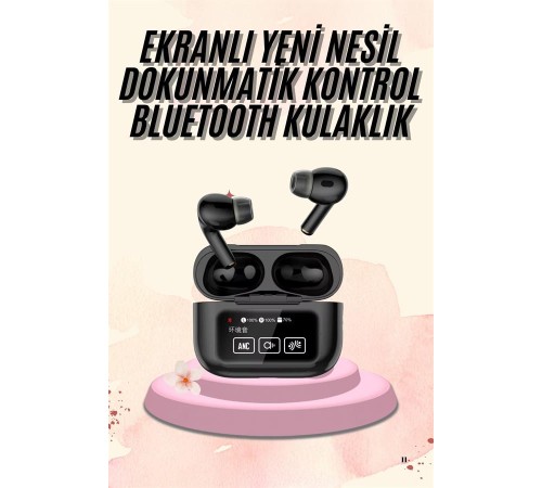 Yeni Nesil Pro Ekranlı Bluetooth Kulaklık 5.0 Bluetooth