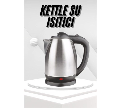 Yeni Nesil Saplı Uzun Ömürlü Paslanmaz Çelik Su Isıtıcı Kettle