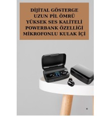Yeni Nesil TWS Kablosuz Kulaklık Güçlü Batarya Yüksek Kalite Bluetooth 5.0 ANC Özelliği