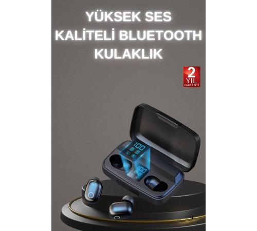 Yeni Nesil TWS Kablosuz Kulaklık Güçlü Batarya Yüksek Kalite Bluetooth 5.0 ANC Özelliği