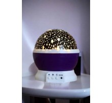 Yıldızlı Gökyüzü Projeksiyon Gece Lambası Hareketli Işık Şovu