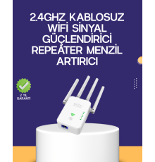 Çift Bantlı Otomatik Kurulum WiFi Repeater Menzil Genişletici