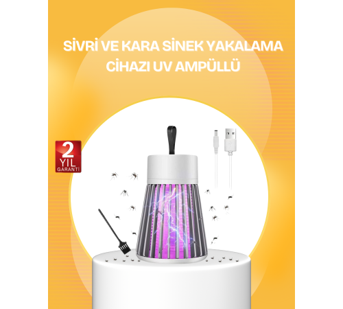 Sessiz ve Güvenli Sivrisinek Kovucu Lamba