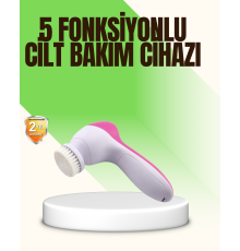 5 in 1 Elektrikli Yüz Temizleme ve Masaj Cihazı