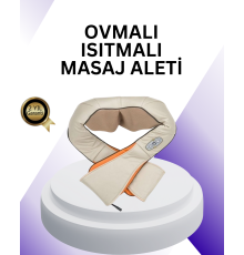 Ovmalı Isıtmalı Boyun Omuz Bel Masaj Aleti Kas ve Eklem Ağrılarına Etkili