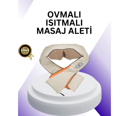 Ovmalı Isıtmalı Boyun Omuz Bel Masaj Aleti Kas ve Eklem Ağrılarına Etkili