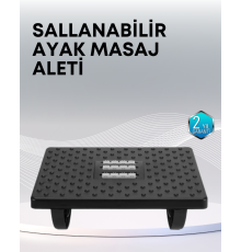 Ayak Destek ve Masaj Aleti – Ergonomik, Isıtmalı, Ayarlanabilir Yükseklik