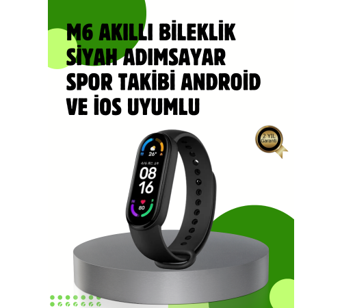 Bluetooth 5.0 Akıllı Bileklik – Kalp, Uyku ve Aktivite Takibi