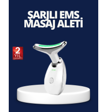Yüz ve Boyun Sıkılaştırıcı Cilt Bakım Cihazı | EMS Mikro Akım & Kırışıklık Giderici