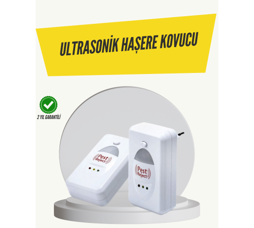 Ultrasonik Haşere Kovucu Cihaz 150 m2 Etki Alanı