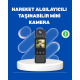 Mini Kamera 1080P Full HD Döner Lens Taşınabilir