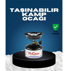 Kamp Ocağı Seti Taşınabilir Tüp ve Denge Aparatlı