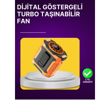 100 Kademeli Hız Ayarlı Taşınabilir Bel ve Boyun Fanı