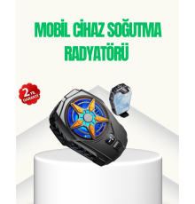 Oyunlar İçin Güçlü Telefon Soğutucu Fan Dijital Ekranlı