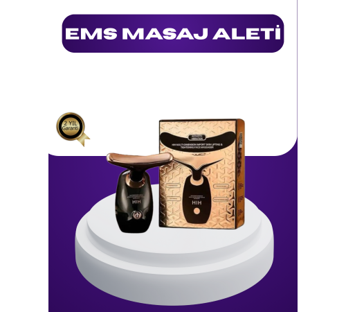 Yüz ve Boyun İçin Cilt Sıkılaştırıcı Masaj Cihazı