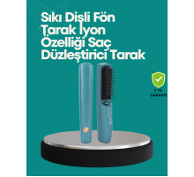 Kablosuz Saç Düzleştirici Tarak – 2600 mAh Şarjlı Model