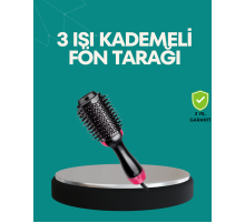 Kurutmalı Saç Şekillendirici Fönlü Fırça 1200 Watt Güç