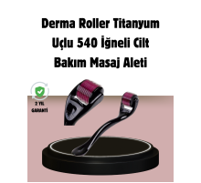 Dermaroller Titanyum 540 İğneli 1 mm Cilt Yenileme ve Anti Aging Etkisi