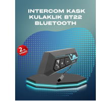 BT22 Kask Bluetooth Kulaklık Su Geçirmez Motosiklet İletişim Sistemi