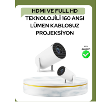 Ultra Pro Full HD ve 4K Destekli 130 İnç Projeksiyon Cihazı