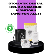 Elektronik Tansiyon Ölçer LCD Dijital Ekranlı