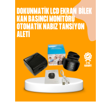 Dijital bilekten tansiyon ölçüm cihazı LCD