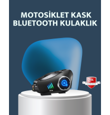 Bluetooth 5.3 Kask Kulaklığı Su Geçirmez Gürültü Azaltıcı