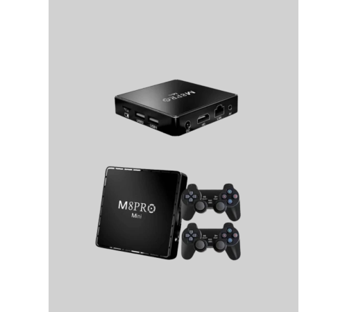 Retro Oyun Konsollu Akıllı Android TV Kutusu