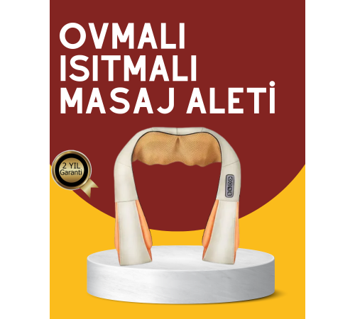 Kas Eklem Ağrılarına Ovmalı Isıtmalı Boyun Omuz Bel Masaj Aleti