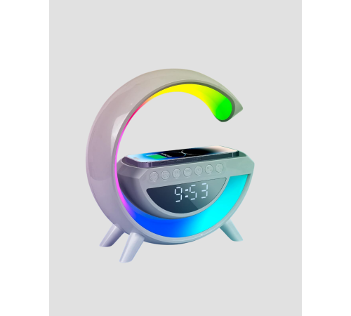 15W Hızlı Şarj Destekli LED Atmosfer Işığı ve Alarm Fonksiyonlu Lamba