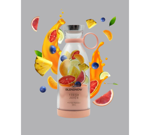 1200mAh Şarjlı, Hafif ve Pratik Taşınabilir Blender