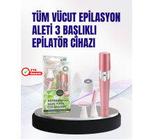 Ev Tipi Profesyonel Epilasyon Cihazı – Pembe