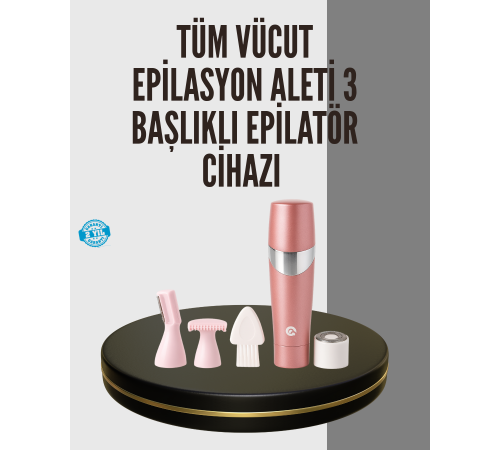 Hassas Epilasyon ve Cilt Bakım Cihazı