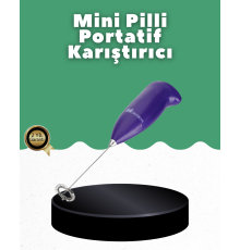 El Tipi Pratik Mikser – Kahve, Süt, Bebek Maması ve Yumurta Çırpıcı