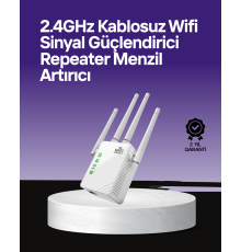 WPS Destekli 2.4GHz + 5GHz WiFi Sinyal Güçlendirici