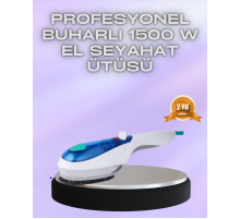 Portatif Buharlı Ütü Pratik Seyahat Tipi Kırışıklık Açıcı